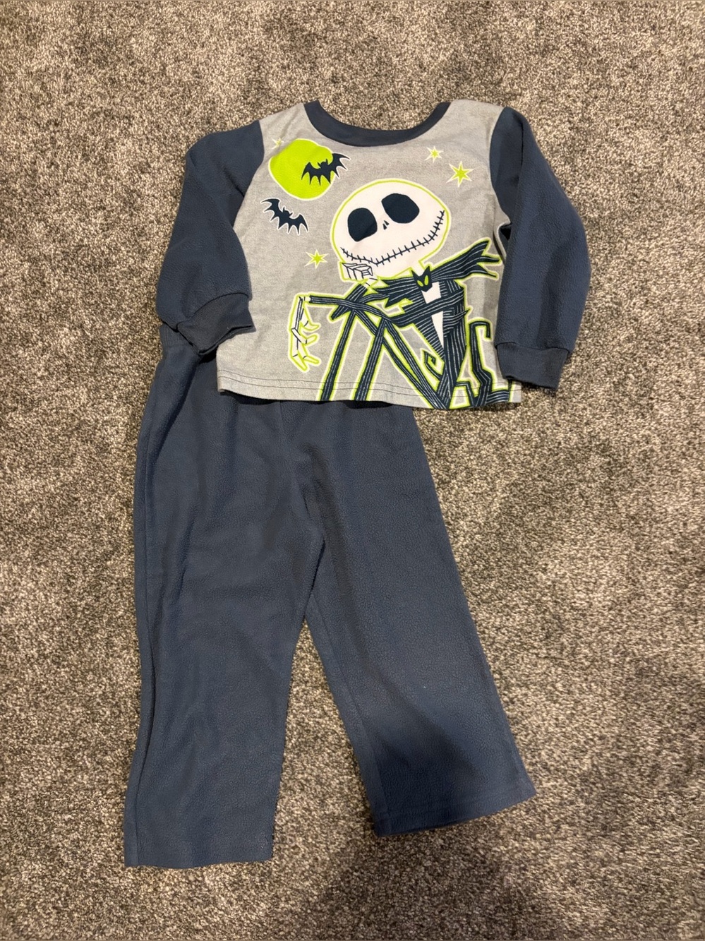 Nightmare Before Christmas Size 3T Pajama Set